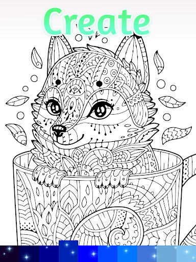 Code Triche Antistress Games For Adults - Free Colorish Pages APK MOD 4