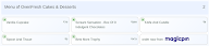 OvenFresh Cakes & Desserts menu 2