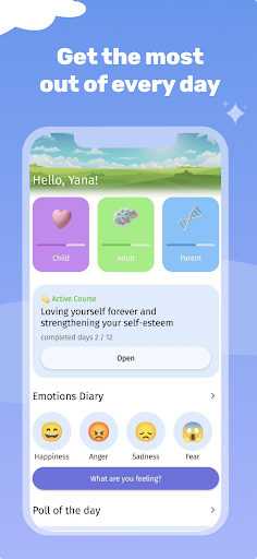 Screenshot Emotions Diary and Mindfulness