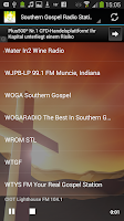 Southern Gospel Radio Stations Screenshot