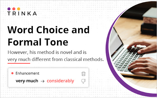 Trinka AI for Chrome