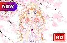 April is your lie hot anime HD New Tab Theme small promo image