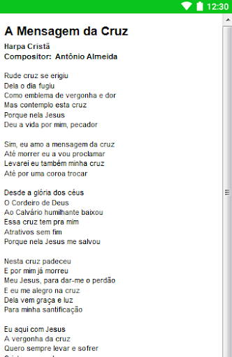 Harpa Cristã Letras