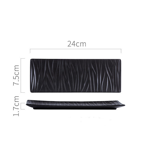 Tree pattern black
