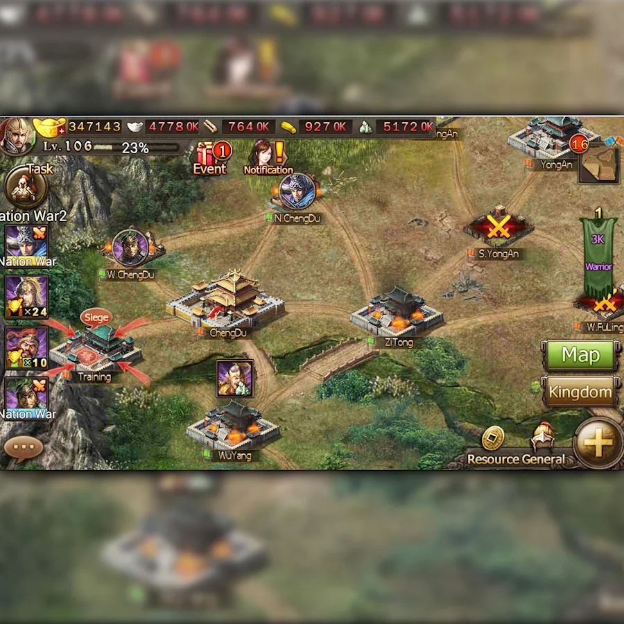   Conquest 3 Kingdoms- tangkapan layar 