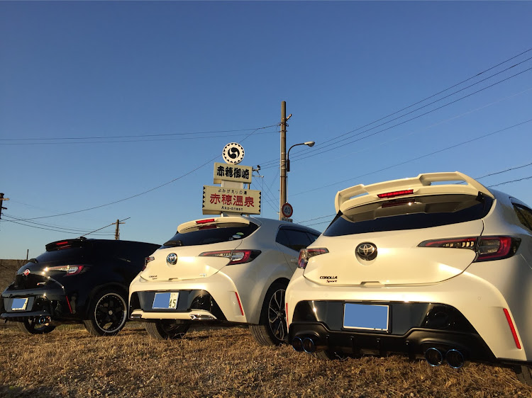 カローラスポーツのプチプチオフ会・秋晴れ〜・いいね！をしてくれた人に感謝✨に関するカスタム事例の投稿画像5枚目