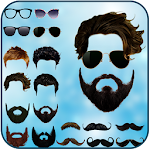 Cover Image of Скачать Men beard photo editor salon - mustache hairstyle 1.1 APK