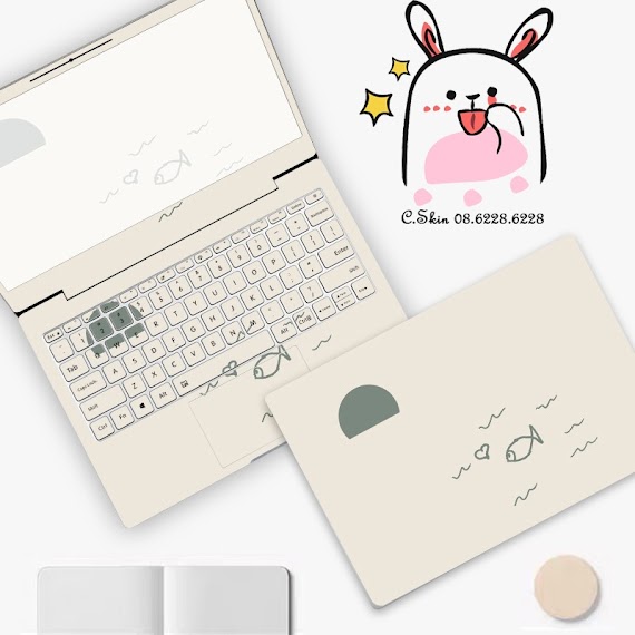 Decor Laptop Đỉnh] Skin - Decal Laptop Siêu Đẹp Mẫu 123 Dán Khớp ...