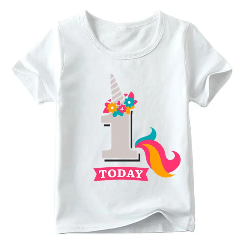 Camisetas infantiles digitales de dibujos animados en inglés, cuello redondo, manga corta. Perfectas para niños.