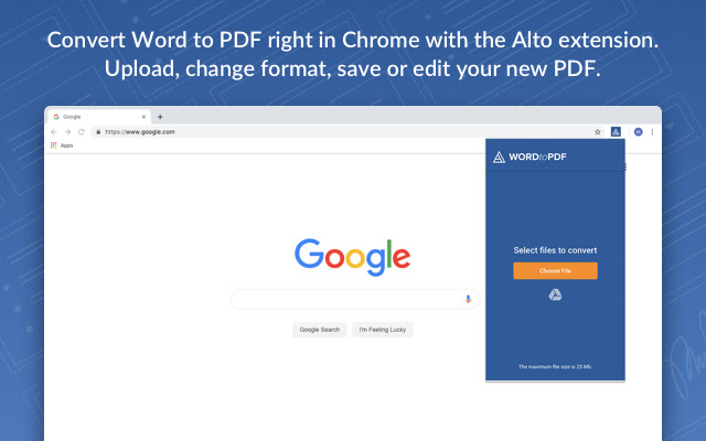 AltoConvertWordtoPDF: Free DOC to PDF Tool