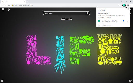 Life HD Wallpapers New Tab