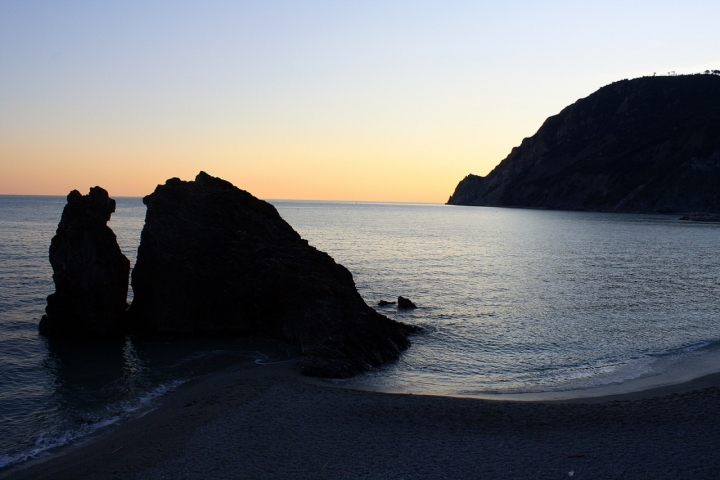 Tramonti alle 5 terre di fegina