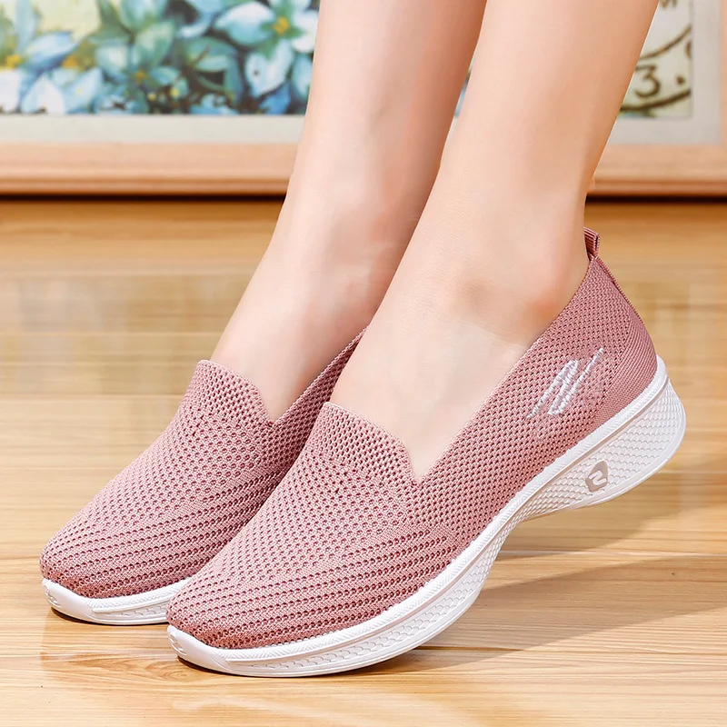 Nuevas Zapatillas Casuales Transpirables de Malla con Suela Blanda para Mujer, ¡Comodidad y Estilo para Cada Día!