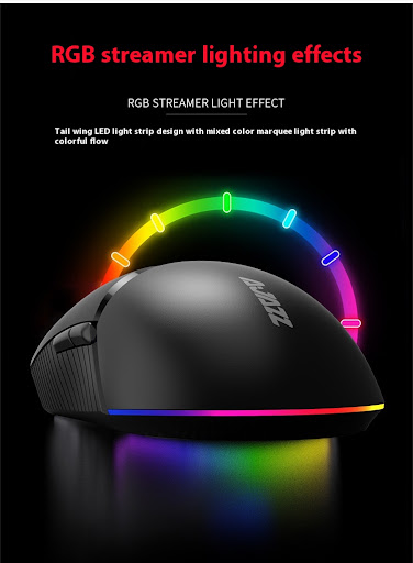 Title 7, Rechargeable Dual Mode E-sports Wireless Mouse....