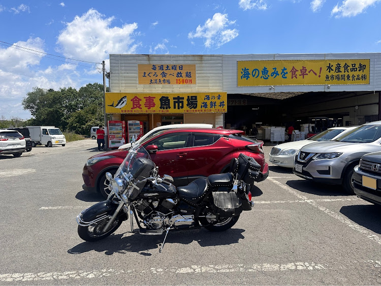 ひろくんさんが投稿したバイクツーリング・明け休みの徹夜・土浦市場・もう直ぐタイヤ交換・5時間ツーに関するカスタム事例の投稿画像5枚目