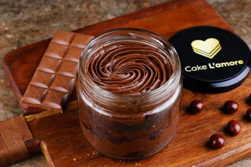 Belgium Chocolate Jar Cake (Small)