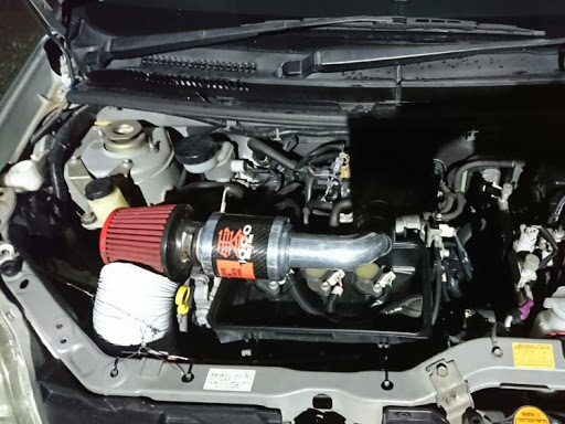 ミラアヴィ L250sの吸気ダクト 自作だよ に関するカスタム メンテナンスの投稿画像 車のカスタム情報はcartune