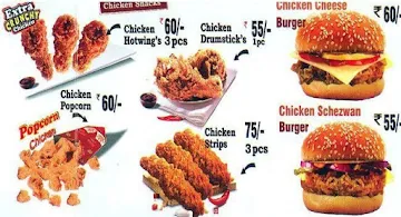 Bombay Burger's menu 