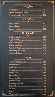 Aadhi Potoba menu 5