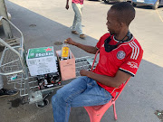 Keagile Mohale from Soweto says he spent around R1,000 on beers, gin and wine today. They saved around R150. This is their stock for tomorrow.    “We were very worried about Covid in the lines because it was packed in the morning, but at least everyone was wearing their protective gear.” Mohale will be going on a boys trip to Limpopo with his friends. 