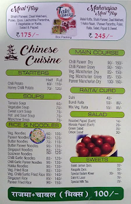 Chawla's Rasoi menu 3