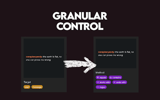 ChatBlock - Personal Chat Moderation screenshot 2