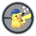 Image of Pikachu wearing a Pokémon TCG hat - Shiny On