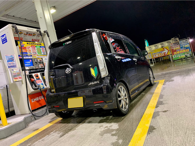 ムーヴカスタムのホイールスペーサー取付・微妙に関するカスタム事例の投稿画像6枚目