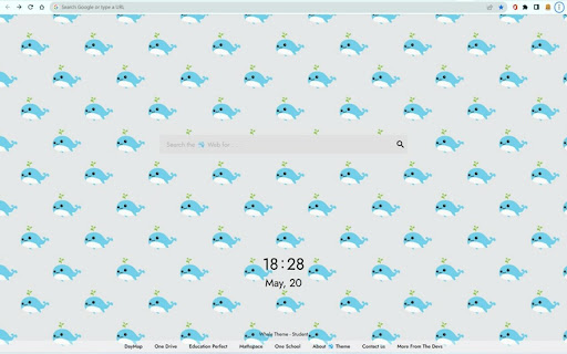 Whale New Tab Theme