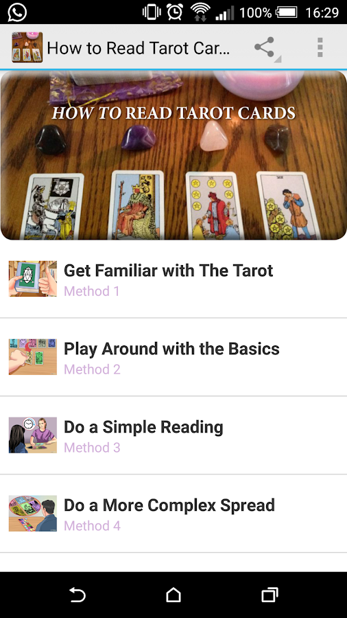 How to Read Tarot Cards - Android Apps on Google Play