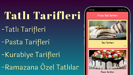 Screenshot Tatlı Tarifleri - İnternetsiz