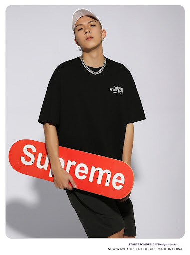 Title 5, Famous Painting Printed T-shirt, Creative Loose...