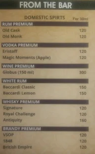 Tropicana Bar menu 6