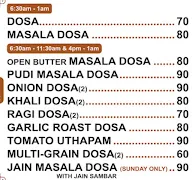 The Rameshwaram Cafe menu 1