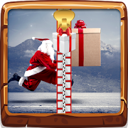 Funny Santa Zipper Lock Screen 1.5 Icon