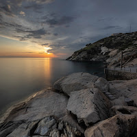 Tramonto sull'isola d'Elba di 