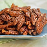 Sweet, Spicy & Salty Candied Pecans was pinched from <a href="http://www.onceuponachef.com/2014/11/sweet-spicy-candied-pecans.html" target="_blank">www.onceuponachef.com.</a>