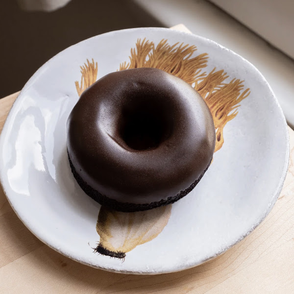 Gluten free double chocolate donut