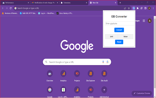 GB Converter