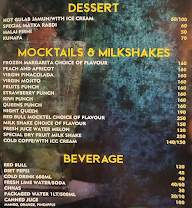 Rahat Darbar, Sakinaka menu 1