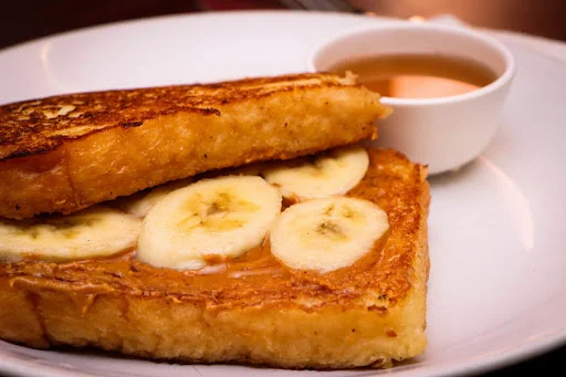 French Toast Stuffed With Peanut Butter And Banana