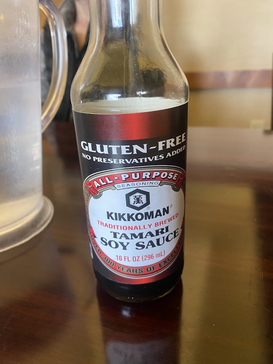 Gluten free soy sauce