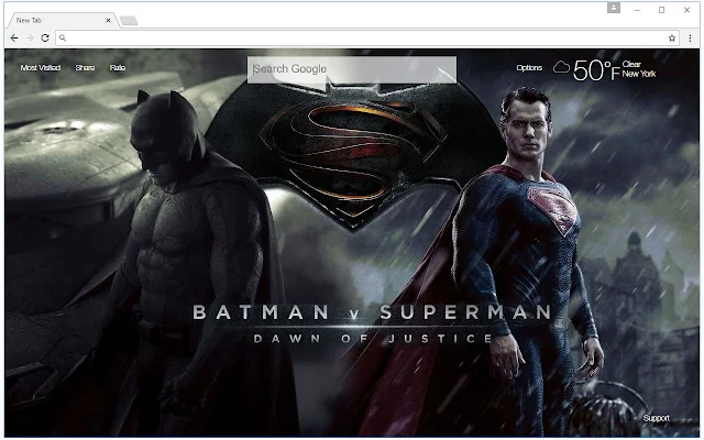 Batman Vs Superman Wallpaper Hd New Tab Free Addons