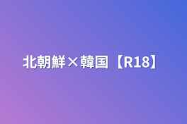 北朝鮮×韓国【R18】