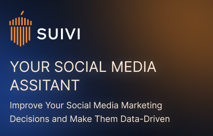 SUIVI - Social media analytics small promo image