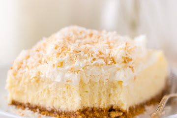 Coconut Cheesecake Bars