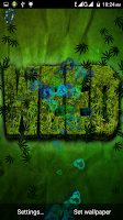 Weed marihuana Live Wallpaper Screenshot