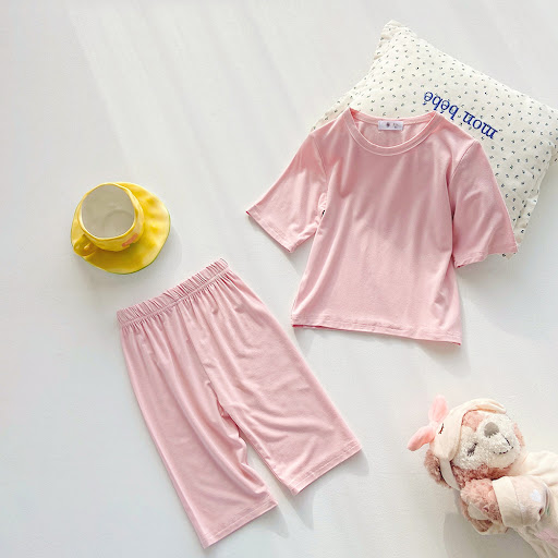 Title 2, Modal Childrens Pajamas Short-sleeved Thin Bel...