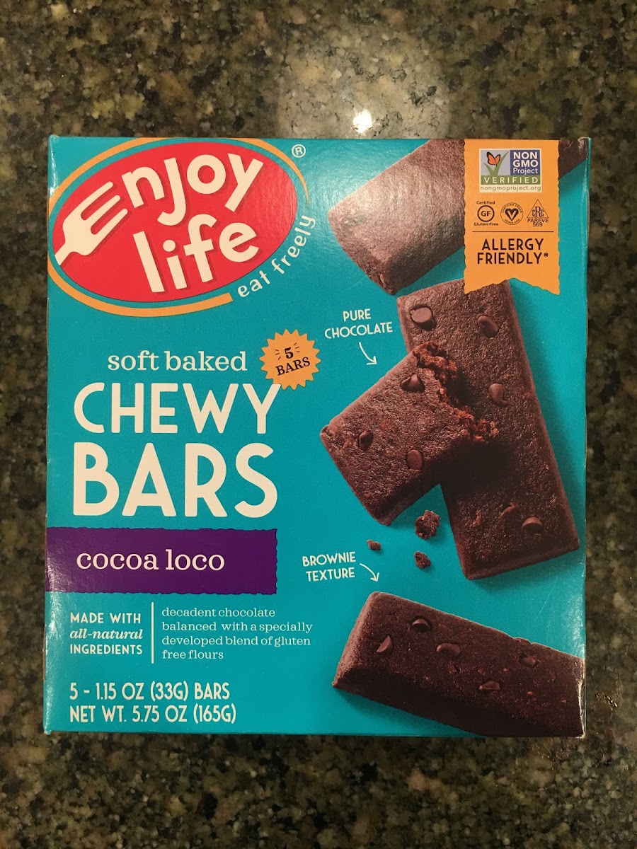 Cocoa Loco Chewy Bars