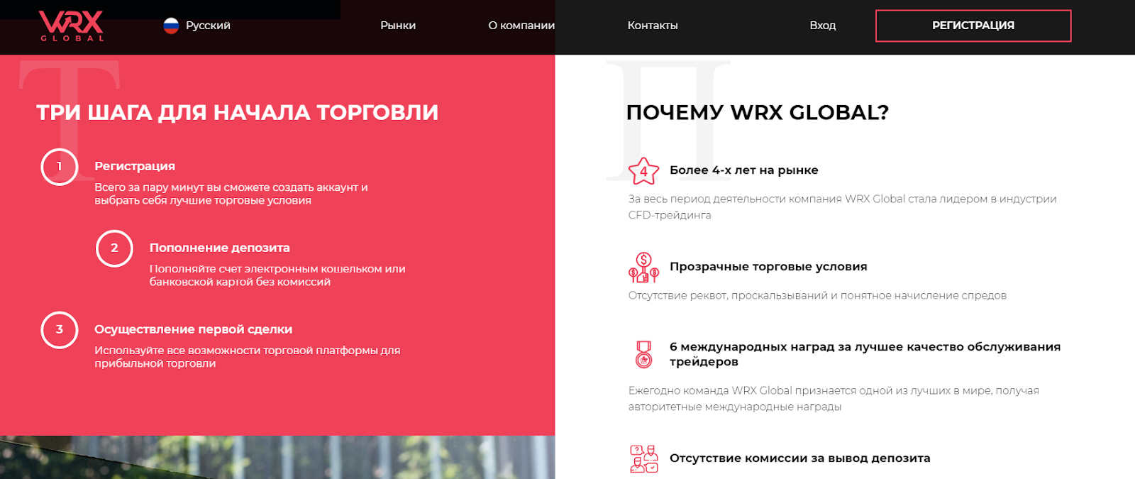 Обзор CFD-брокера WRXGlobal: механизмы работы и отзывы трейдеров